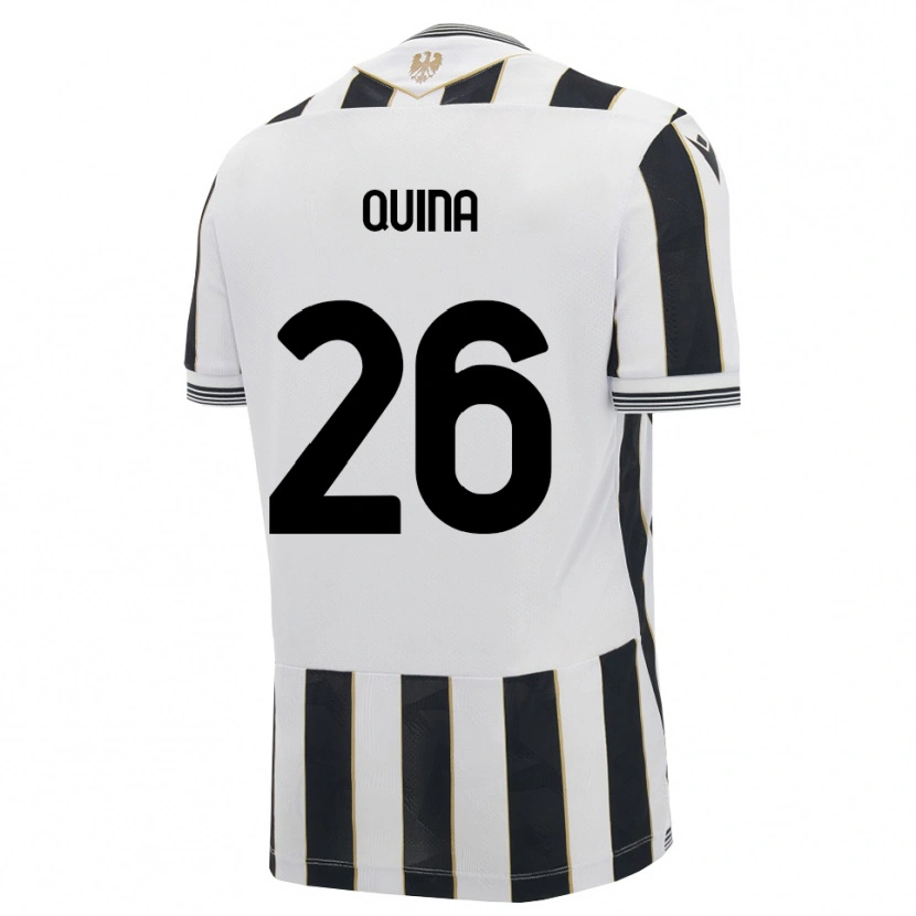 Danxen Barn Domingos Quina #26 Svart Vit Rosa Hemmatröja Matchtröjor 2026/27 Tröjor T-Tröja