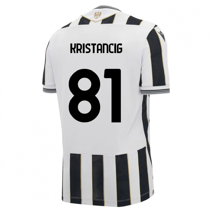 Danxen Barn Luca Kristancig #81 Svart Vit Rosa Hemmatröja Matchtröjor 2026/27 Tröjor T-Tröja