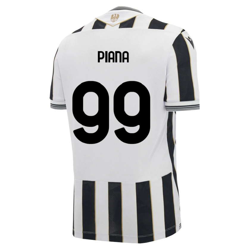 Danxen Barn Edoardo Piana #99 Svart Vit Rosa Hemmatröja Matchtröjor 2026/27 Tröjor T-Tröja