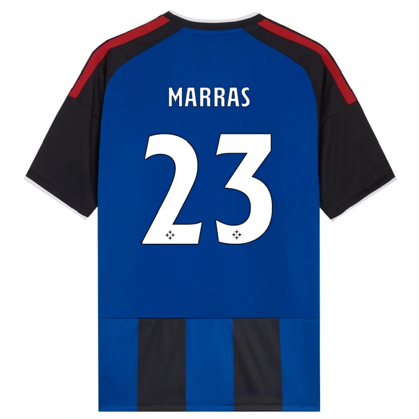 Danxen Barn Tommaso Marras #23 Svart Röd Vit Blå Hemmatröja Matchtröjor 2026/27 Tröjor T-Tröja
