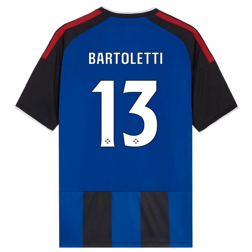 Danxen Barn Diego Bartoletti #13 Svart Röd Vit Blå Hemmatröja Matchtröjor 2026/27 Tröjor T-Tröja