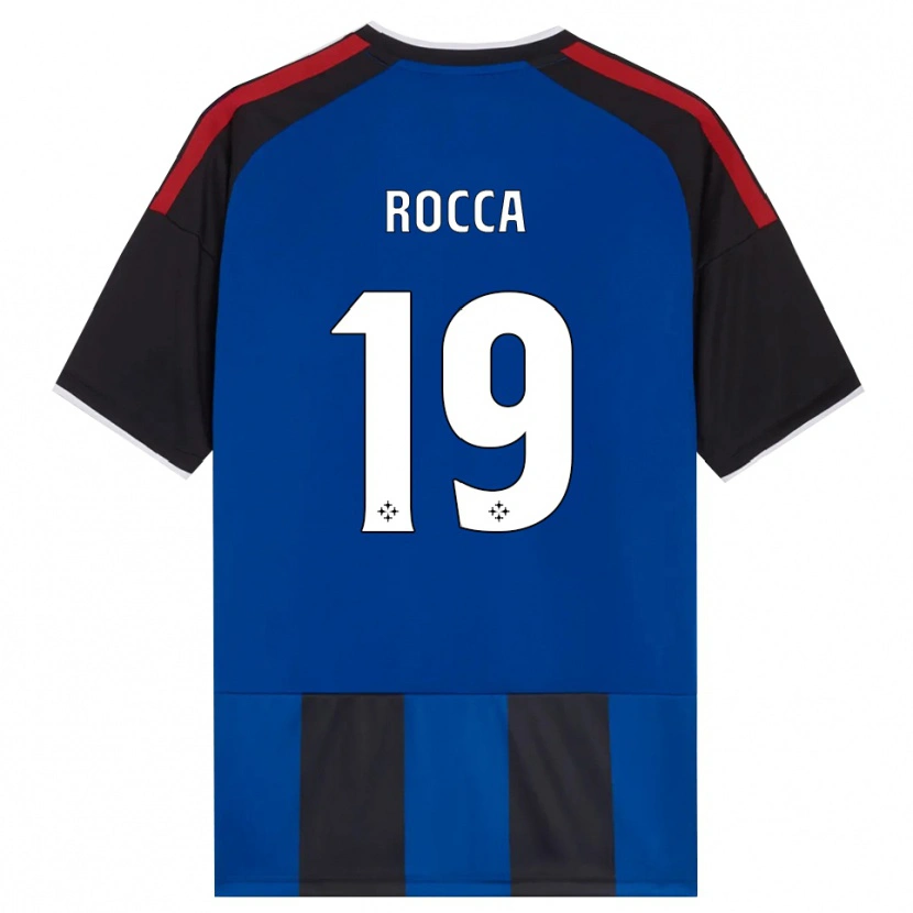 Danxen Barn Lorenzo Rocca #19 Svart Röd Vit Blå Hemmatröja Matchtröjor 2026/27 Tröjor T-Tröja