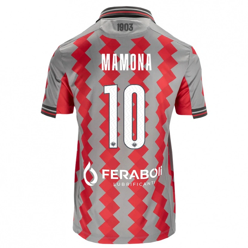 Danxen Barn Blue Mamona #10 Grå Röd Vit Hemmatröja Matchtröjor 2026/27 Tröjor T-Tröja