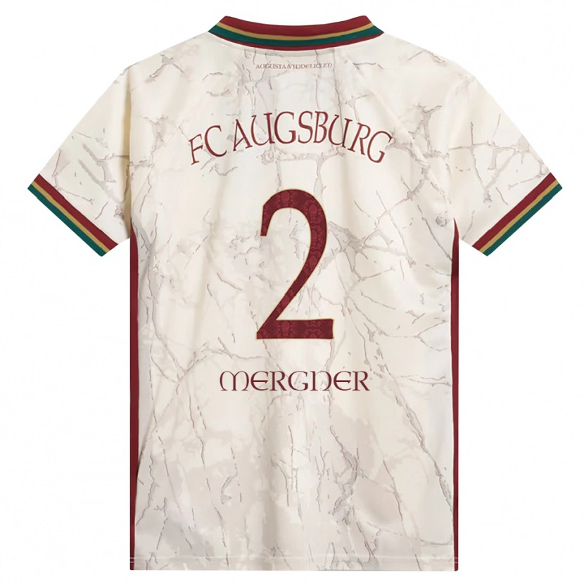 Danxen Barn Sandra Mergner #2 Grön Ris Vit Burgundy Hemmatröja Matchtröjor 2026/27 Tröjor T-Tröja