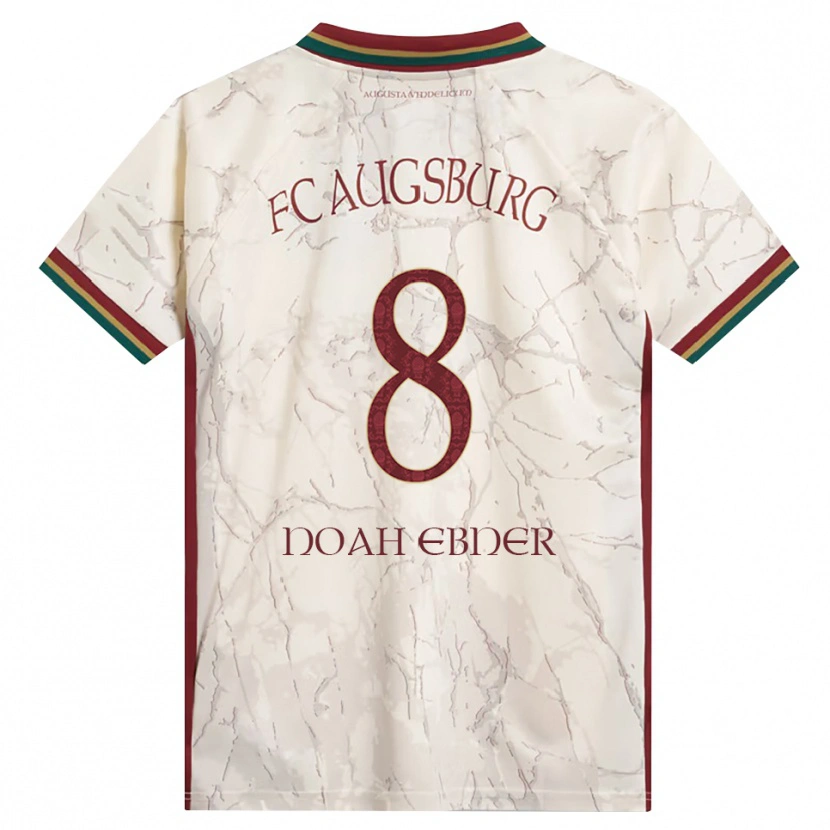 Danxen Barn Noah Ebner #8 Grön Ris Vit Burgundy Hemmatröja Matchtröjor 2026/27 Tröjor T-Tröja