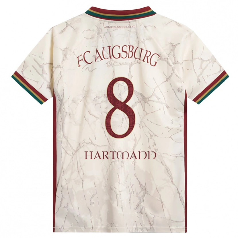 Danxen Barn Mika Hartmann #8 Grön Ris Vit Burgundy Hemmatröja Matchtröjor 2026/27 Tröjor T-Tröja