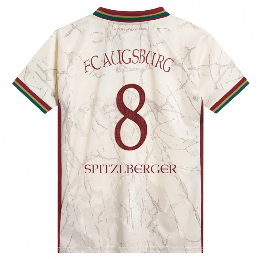 Danxen Barn Jordan Spitzlberger #8 Grön Ris Vit Burgundy Hemmatröja Matchtröjor 2026/27 Tröjor T-Tröja