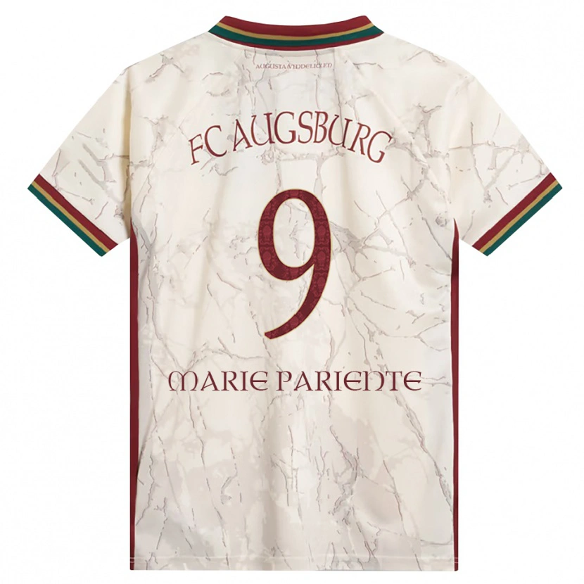 Danxen Barn Sophia Marie Pariente #9 Grön Ris Vit Burgundy Hemmatröja Matchtröjor 2026/27 Tröjor T-Tröja