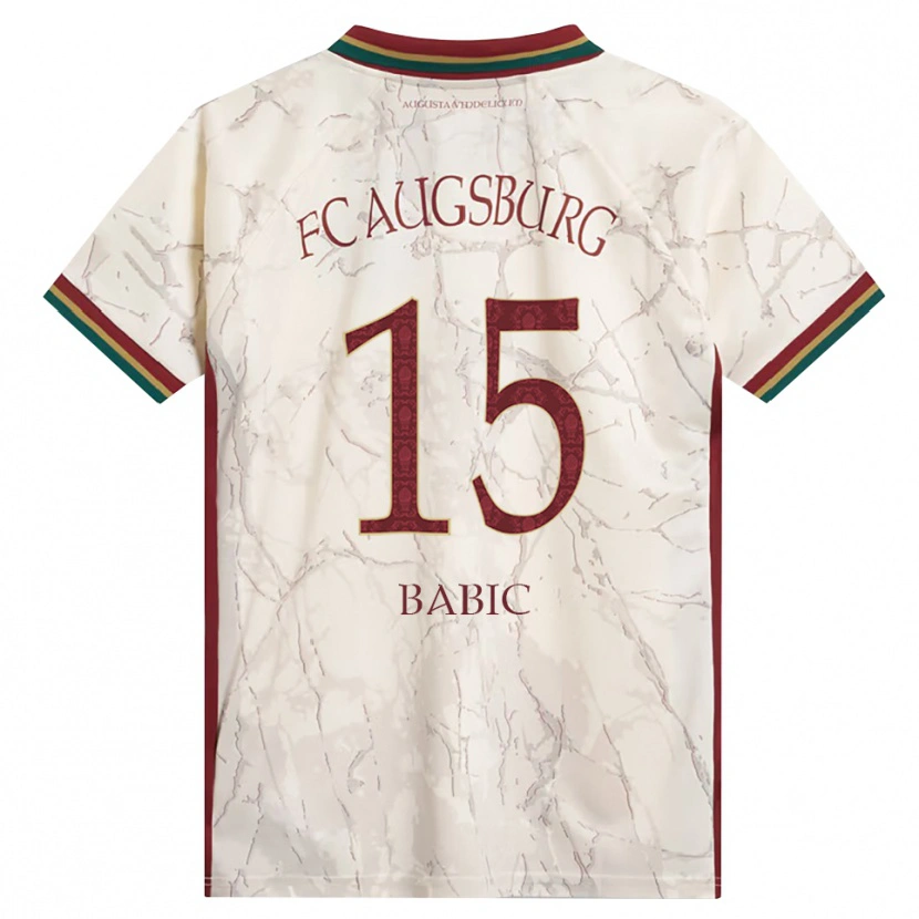 Danxen Barn David Babic #15 Grön Ris Vit Burgundy Hemmatröja Matchtröjor 2026/27 Tröjor T-Tröja