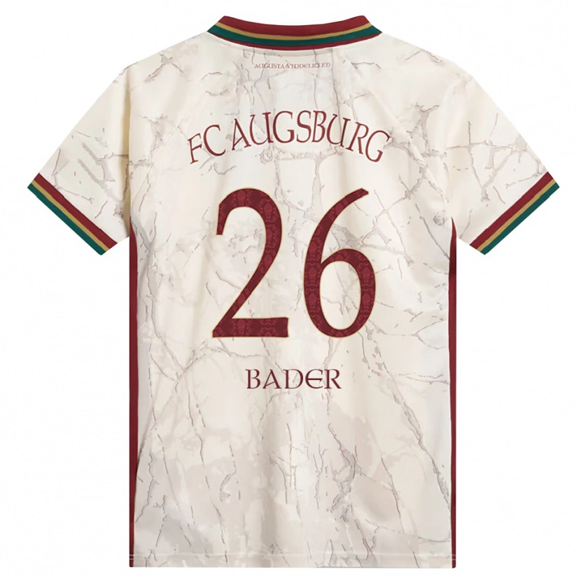 Danxen Barn Tom Bader #26 Grön Ris Vit Burgundy Hemmatröja Matchtröjor 2026/27 Tröjor T-Tröja