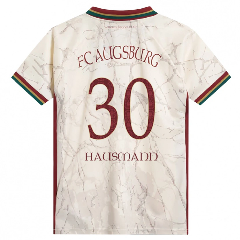 Danxen Barn Daniel Hausmann #30 Grön Ris Vit Burgundy Hemmatröja Matchtröjor 2026/27 Tröjor T-Tröja