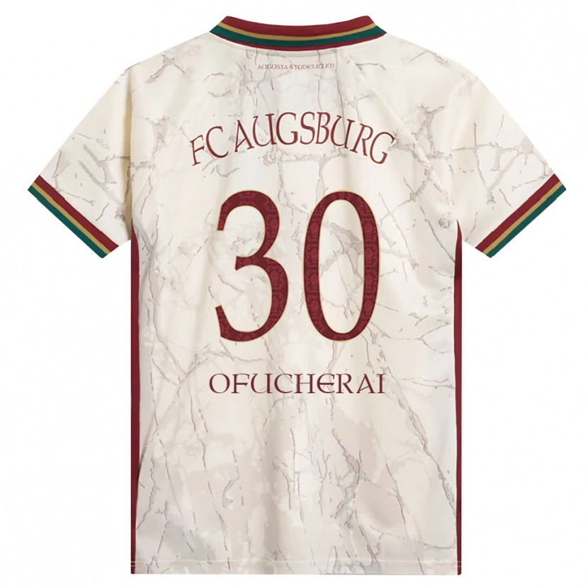 Danxen Barn Isaac Ofucherai #30 Grön Ris Vit Burgundy Hemmatröja Matchtröjor 2026/27 Tröjor T-Tröja