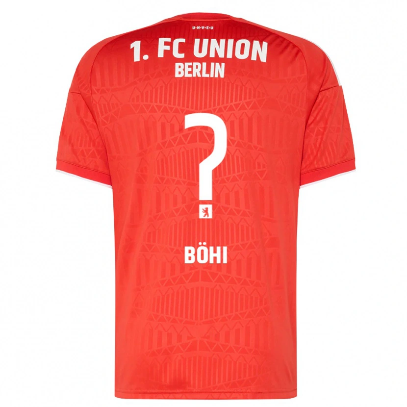 Danxen Barn Nadine Böhi #0 Röd Vit Hemmatröja Matchtröjor 2026/27 Tröjor T-Tröja