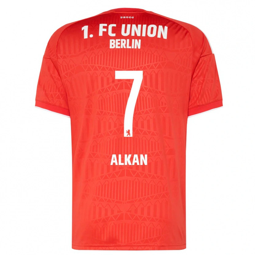 Danxen Barn Musa Alkan #7 Röd Vit Hemmatröja Matchtröjor 2026/27 Tröjor T-Tröja
