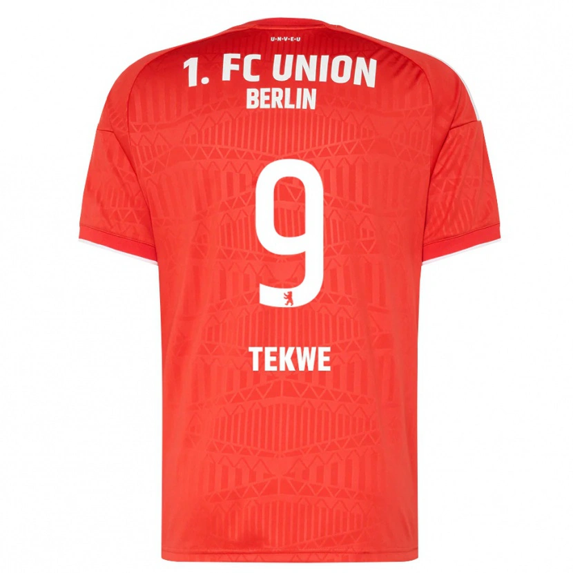 Danxen Barn Harry Tekwe #9 Röd Vit Hemmatröja Matchtröjor 2026/27 Tröjor T-Tröja