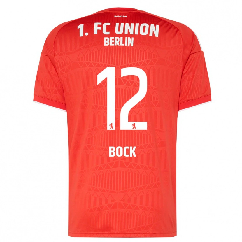 Danxen Barn Maximilian Bock #12 Röd Vit Hemmatröja Matchtröjor 2026/27 Tröjor T-Tröja
