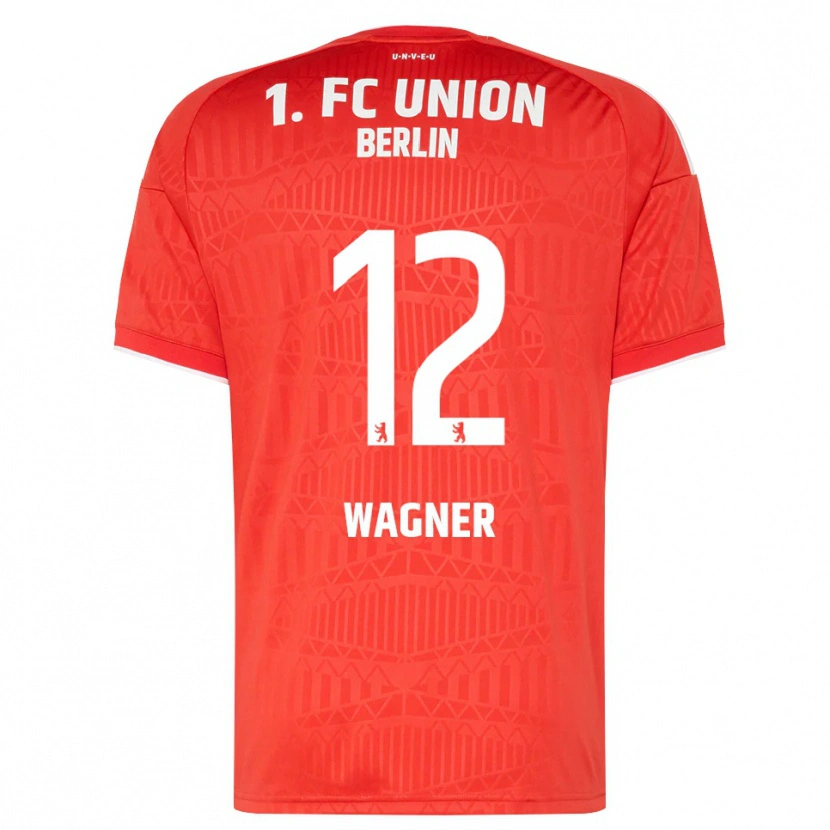 Danxen Barn Melanie Wagner #12 Röd Vit Hemmatröja Matchtröjor 2026/27 Tröjor T-Tröja
