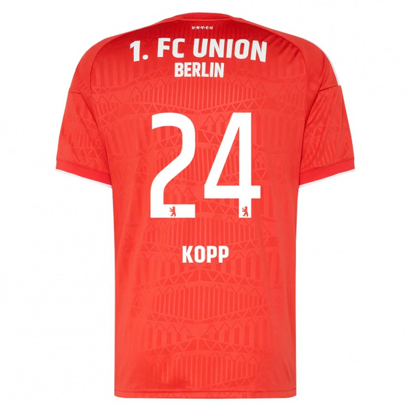 Danxen Barn Marvin Kopp #24 Röd Vit Hemmatröja Matchtröjor 2026/27 Tröjor T-Tröja