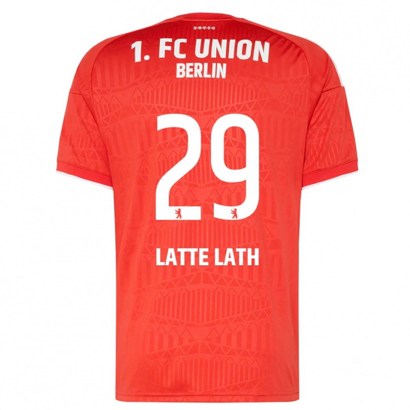Danxen Barn Emmanuel Latte Lath #29 Röd Vit Hemmatröja Matchtröjor 2026/27 Tröjor T-Tröja