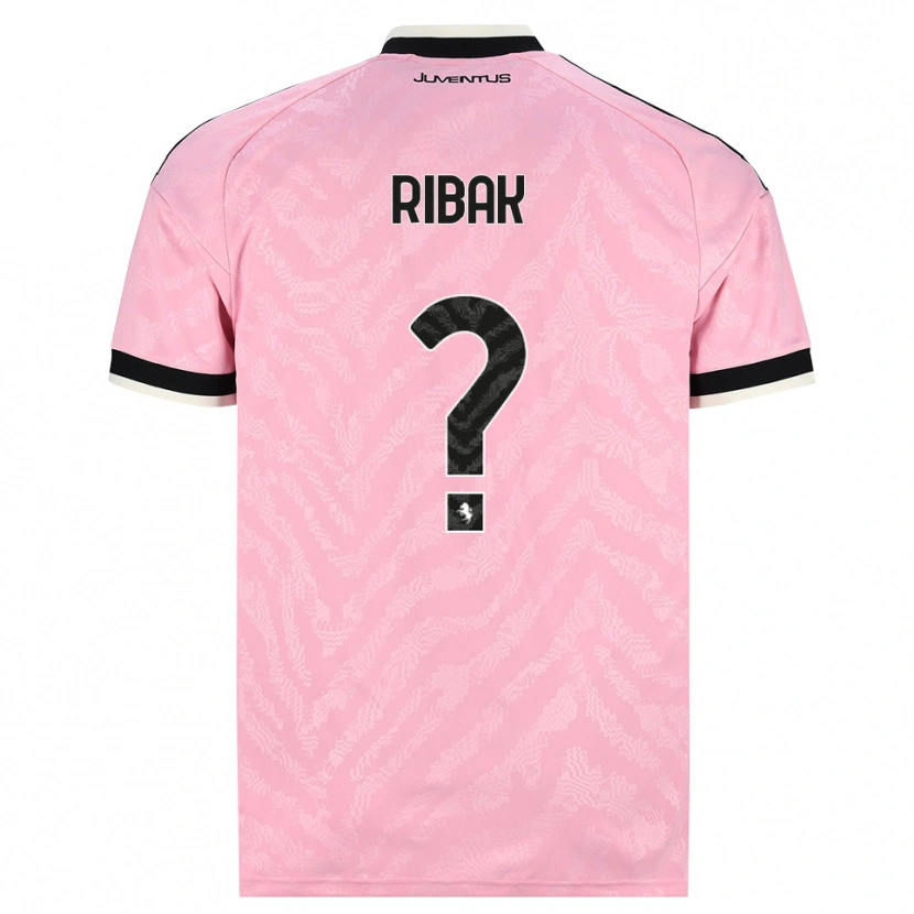 Danxen Barn Yoav Ribak #0 Rosa Svart Bortatröja Matchtröjor 2026/27 Tröjor T-Tröja