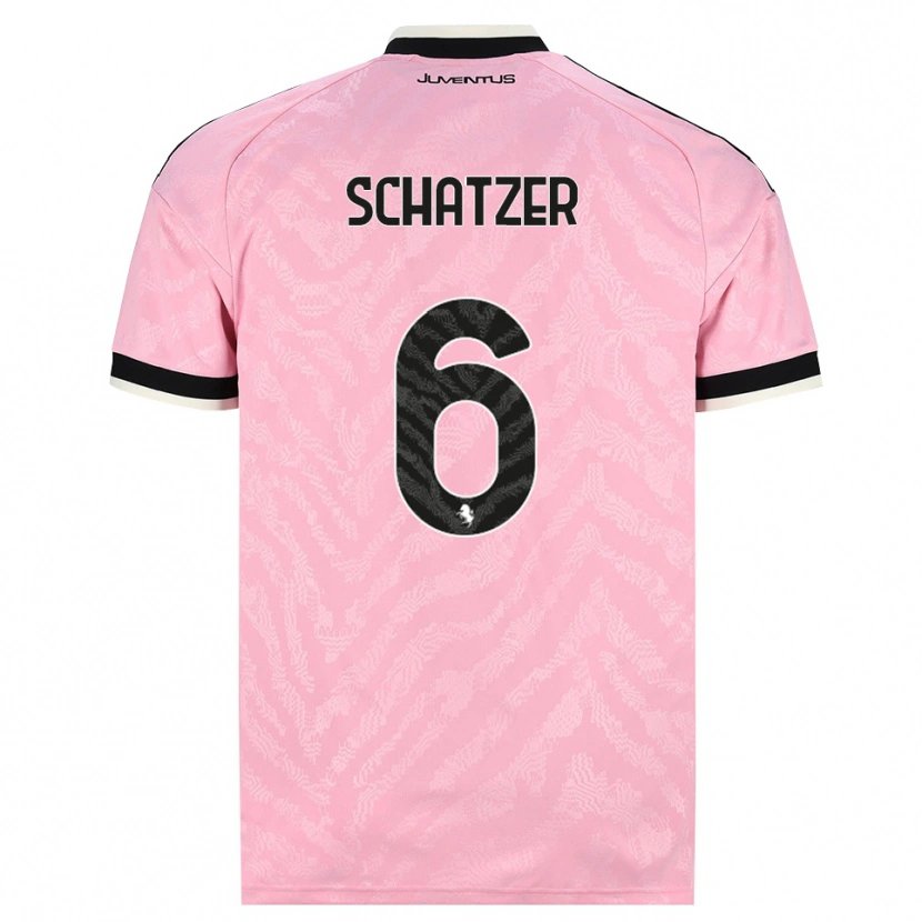Danxen Barn Eva Schatzer #6 Rosa Svart Bortatröja Matchtröjor 2026/27 Tröjor T-Tröja