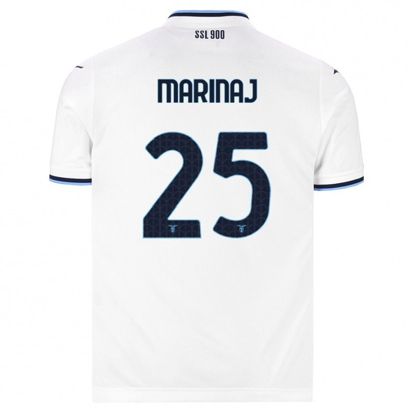 Danxen Barn Kledi Marinaj #25 Vit Marinblå Bortatröja Matchtröjor 2026/27 Tröjor T-Tröja