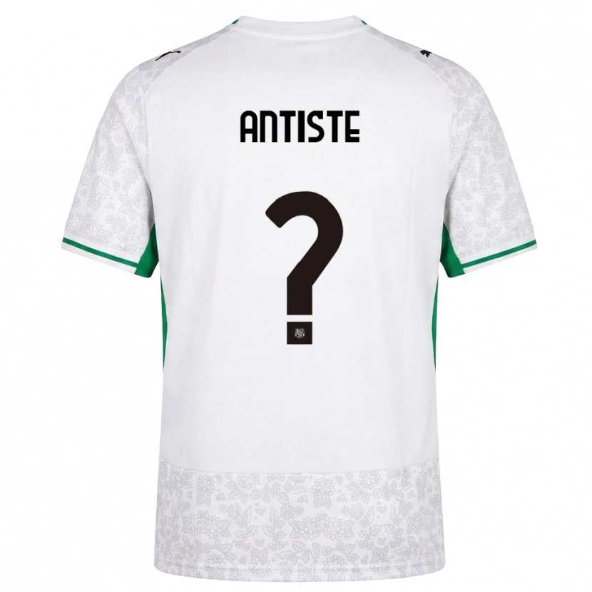 Danxen Barn Janis Antiste #0 Vit Svart Grön Bortatröja Matchtröjor 2026/27 Tröjor T-Tröja