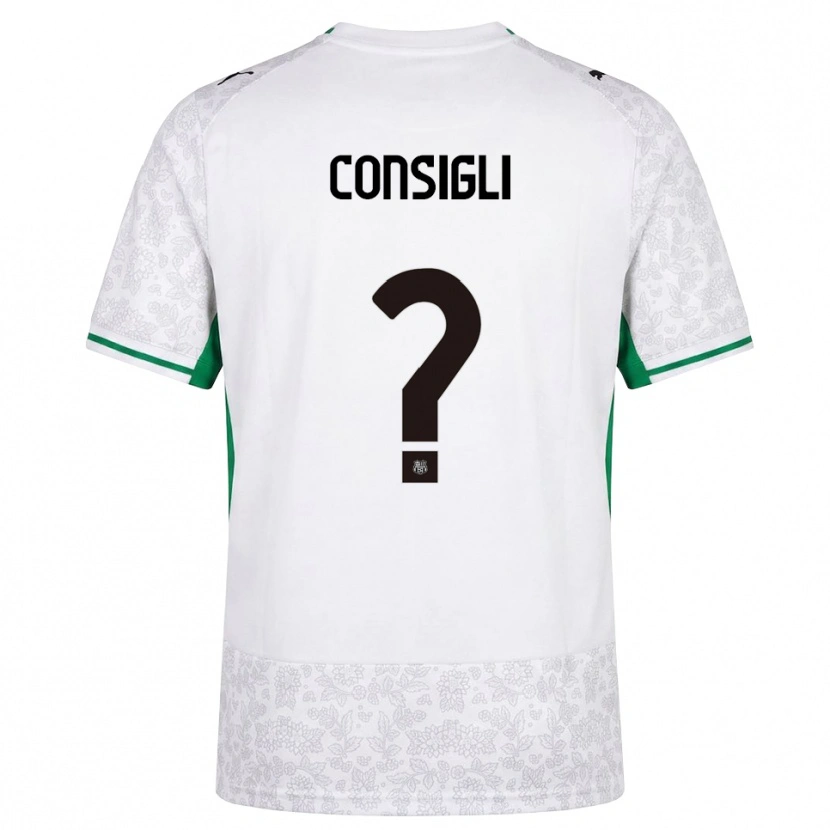 Danxen Barn Andrea Consigli #0 Vit Svart Grön Bortatröja Matchtröjor 2026/27 Tröjor T-Tröja