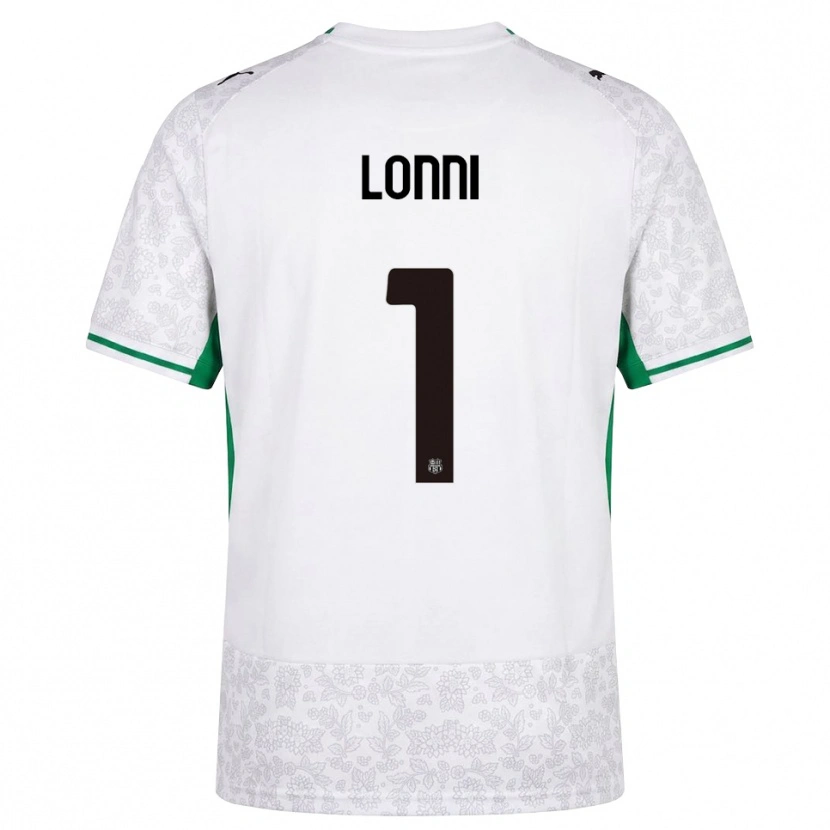 Danxen Barn Lia Lonni #1 Vit Svart Grön Bortatröja Matchtröjor 2026/27 Tröjor T-Tröja