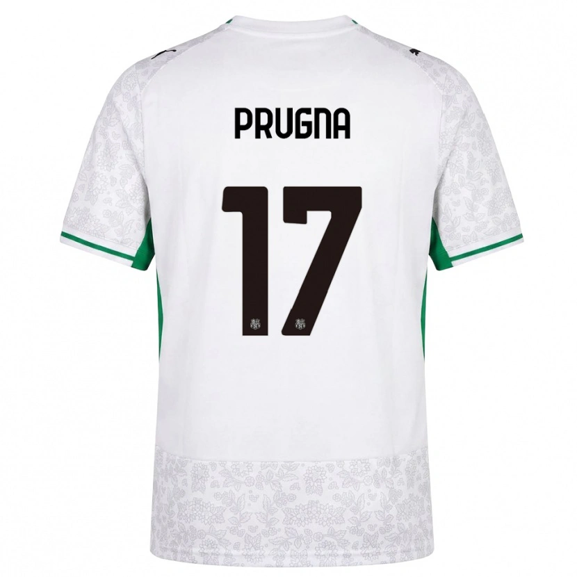 Danxen Barn Cecilia Prugna #17 Vit Svart Grön Bortatröja Matchtröjor 2026/27 Tröjor T-Tröja
