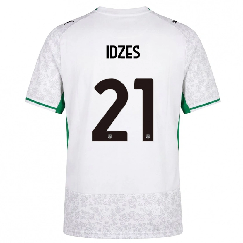 Danxen Barn Jay Idzes #21 Vit Svart Grön Bortatröja Matchtröjor 2026/27 Tröjor T-Tröja