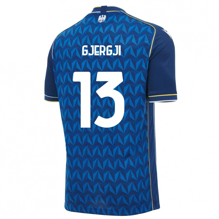 Danxen Barn Alessio Gjergji #13 Kunglig Blå Vit Blå Bortatröja Matchtröjor 2026/27 Tröjor T-Tröja
