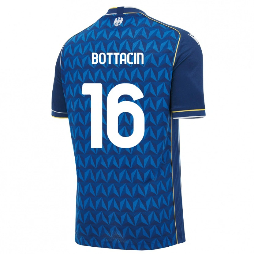 Danxen Barn Enrico Bottacin #16 Kunglig Blå Vit Blå Bortatröja Matchtröjor 2026/27 Tröjor T-Tröja