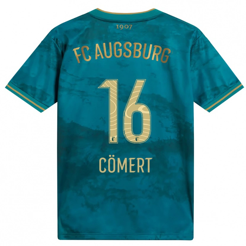 Danxen Barn Devin Cömert #16 Grön Brun Bortatröja Matchtröjor 2026/27 Tröjor T-Tröja