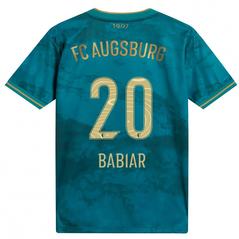 Danxen Barn Fabian Babiar #20 Grön Brun Bortatröja Matchtröjor 2026/27 Tröjor T-Tröja