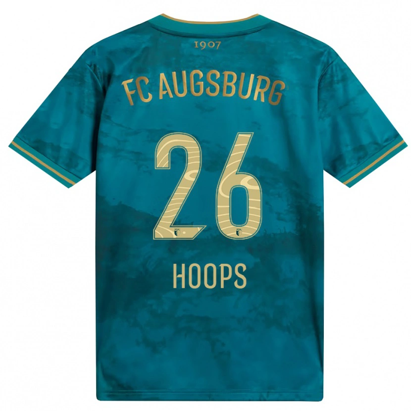 Danxen Barn Tim Hoops #26 Grön Brun Bortatröja Matchtröjor 2026/27 Tröjor T-Tröja