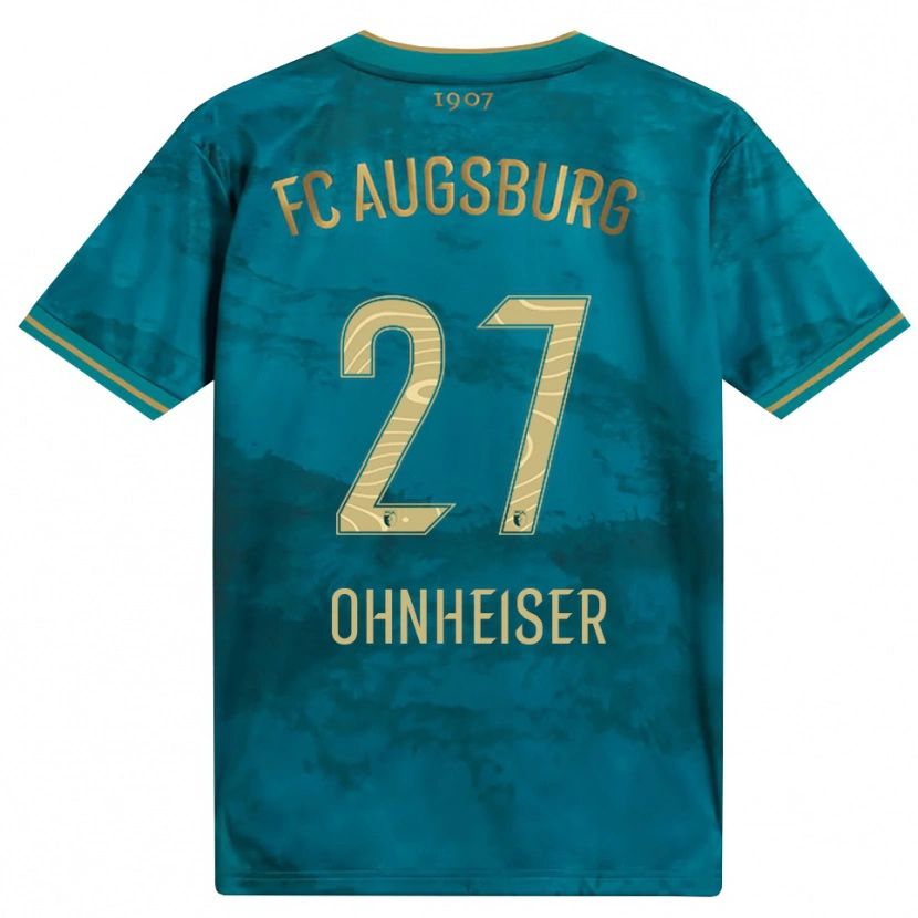 Danxen Barn Nico Ohnheiser #27 Grön Brun Bortatröja Matchtröjor 2026/27 Tröjor T-Tröja