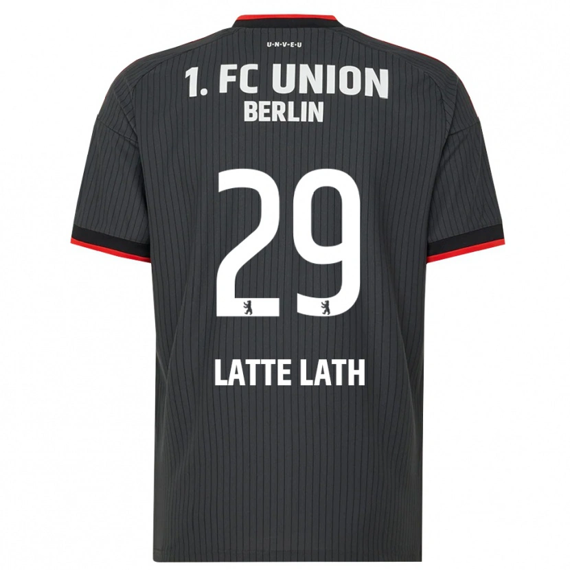 Danxen Barn Emmanuel Latte Lath #29 Svart Vit Röd Bortatröja Matchtröjor 2026/27 Tröjor T-Tröja