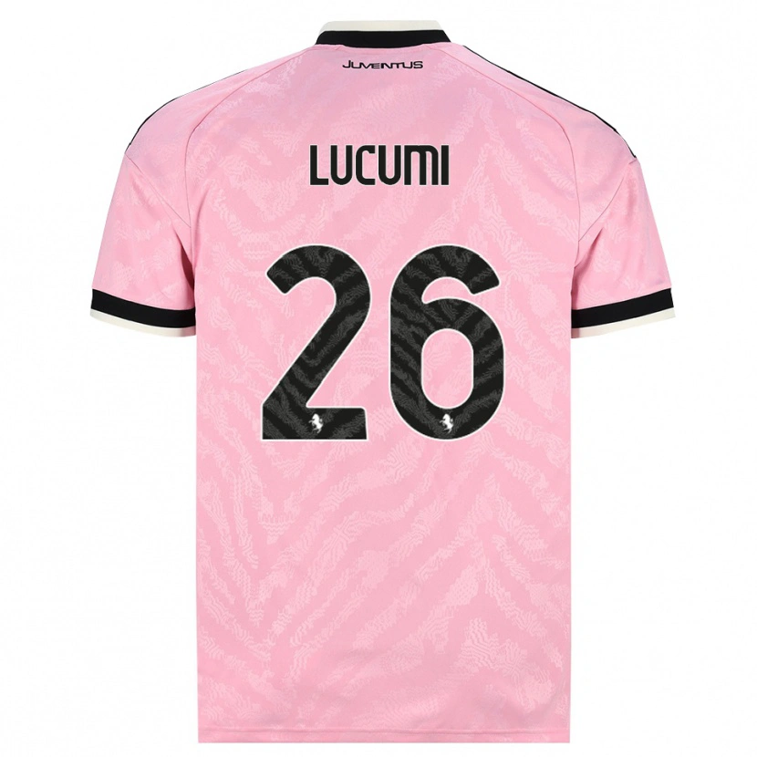 Danxen Män Jhon Lucumí #26 Rosa Svart Bortatröja Matchtröjor 2026/27 Tröjor T-Tröja