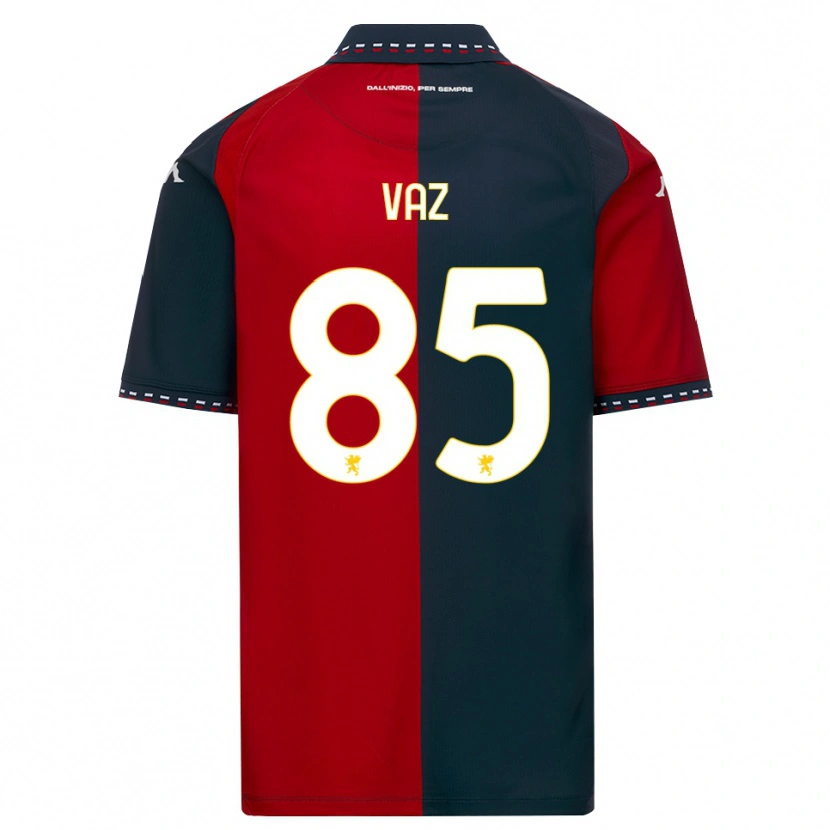 Danxen Män Marcelo Vaz #85 Röd Svart Vit Hemmatröja Matchtröjor 2026/27 Tröjor T-Tröja