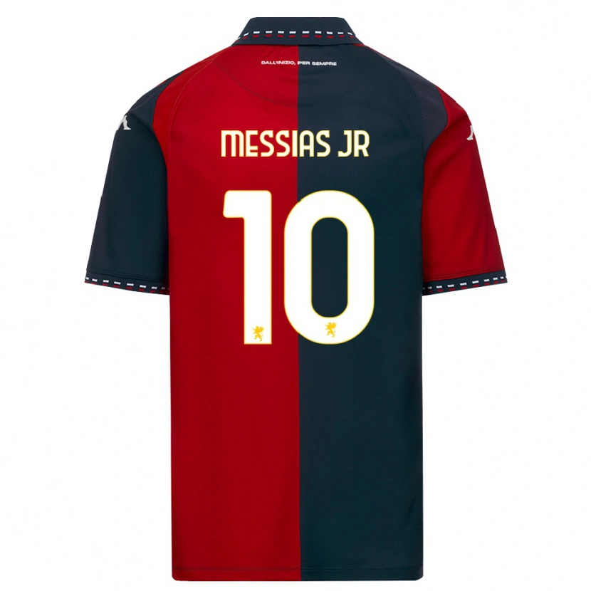 Danxen Män Junior Messias #10 Röd Svart Vit Hemmatröja Matchtröjor 2026/27 Tröjor T-Tröja