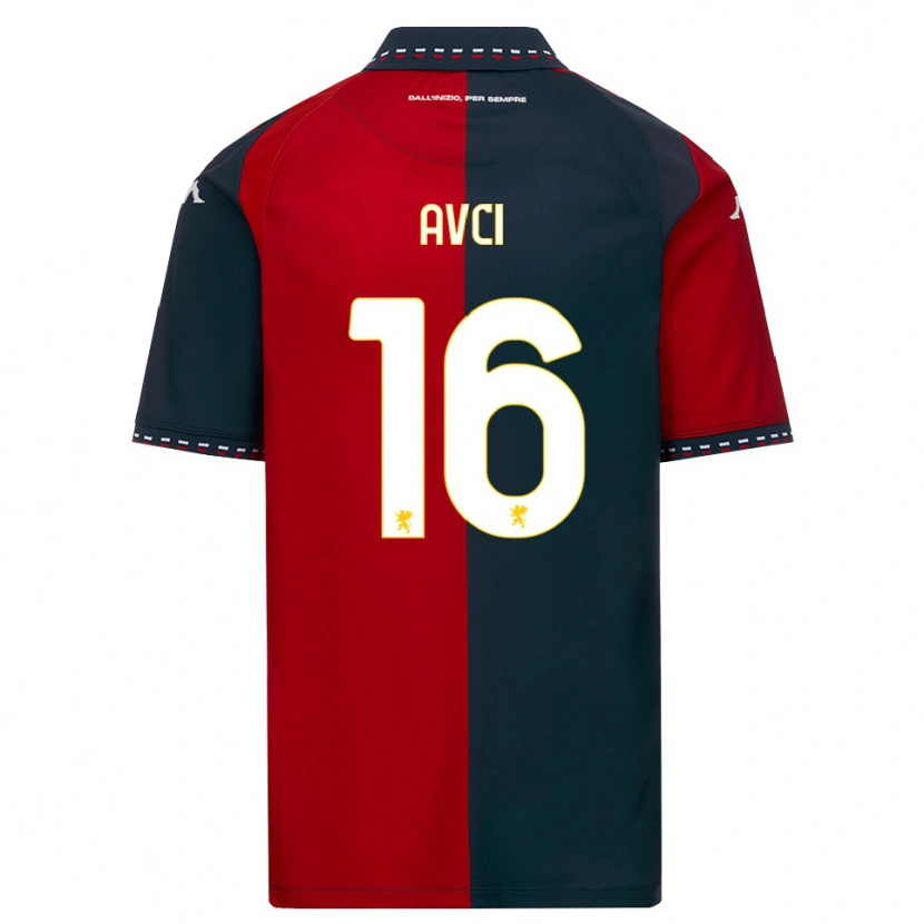 Danxen Män Bora Avci #16 Röd Svart Vit Hemmatröja Matchtröjor 2026/27 Tröjor T-Tröja