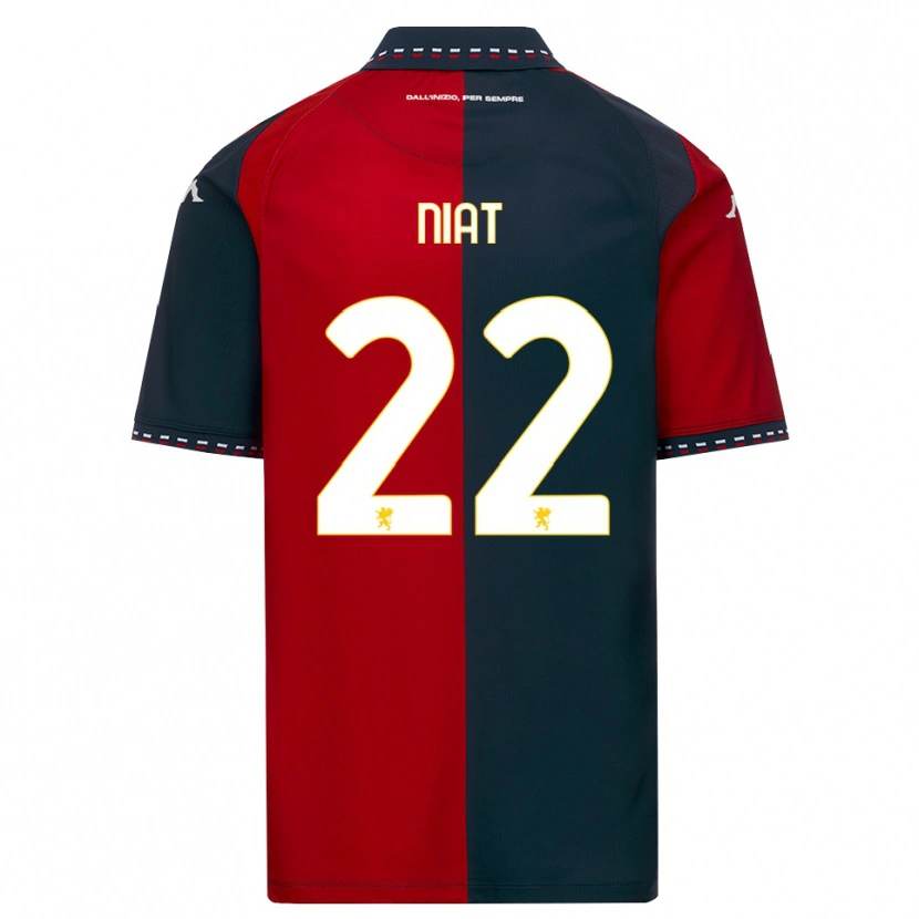 Danxen Män Yahvan Niat #22 Röd Svart Vit Hemmatröja Matchtröjor 2026/27 Tröjor T-Tröja