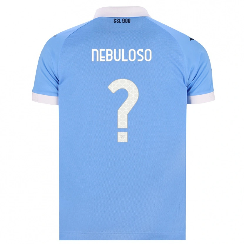 Danxen Män Giulio Nebuloso #0 Himmelblå Svart Vit Hemmatröja Matchtröjor 2026/27 Tröjor T-Tröja