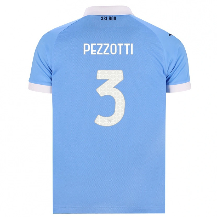 Danxen Män Arianna Pezzotti #3 Himmelblå Svart Vit Hemmatröja Matchtröjor 2026/27 Tröjor T-Tröja
