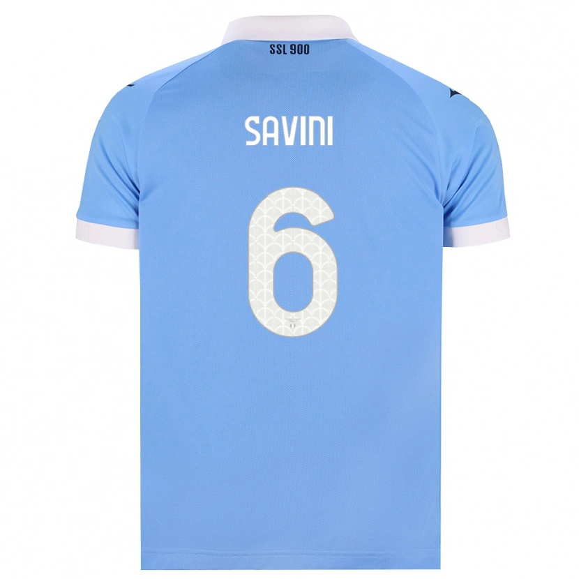 Danxen Män Federica Savini #6 Himmelblå Svart Vit Hemmatröja Matchtröjor 2026/27 Tröjor T-Tröja
