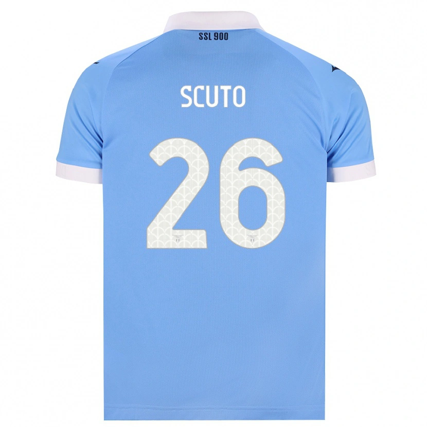 Danxen Män Leonardo Scuto #26 Himmelblå Svart Vit Hemmatröja Matchtröjor 2026/27 Tröjor T-Tröja