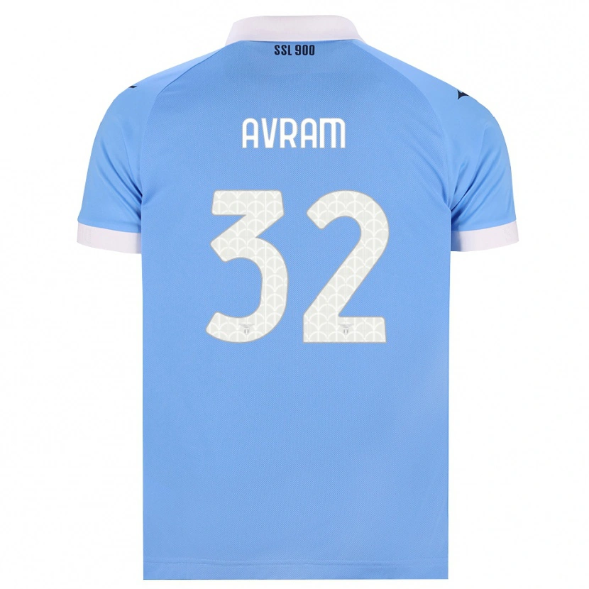 Danxen Män Raul Avram #32 Himmelblå Svart Vit Hemmatröja Matchtröjor 2026/27 Tröjor T-Tröja