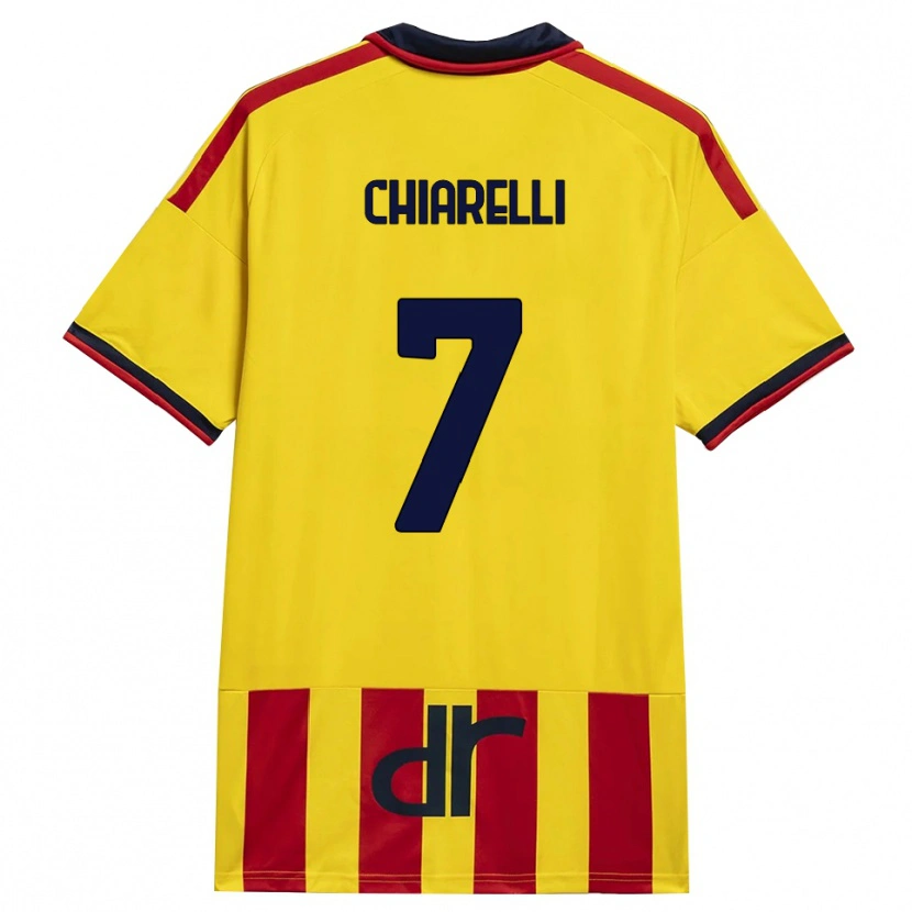 Danxen Män Donato Chiarelli #7 Gul Röd Hemmatröja Matchtröjor 2026/27 Tröjor T-Tröja