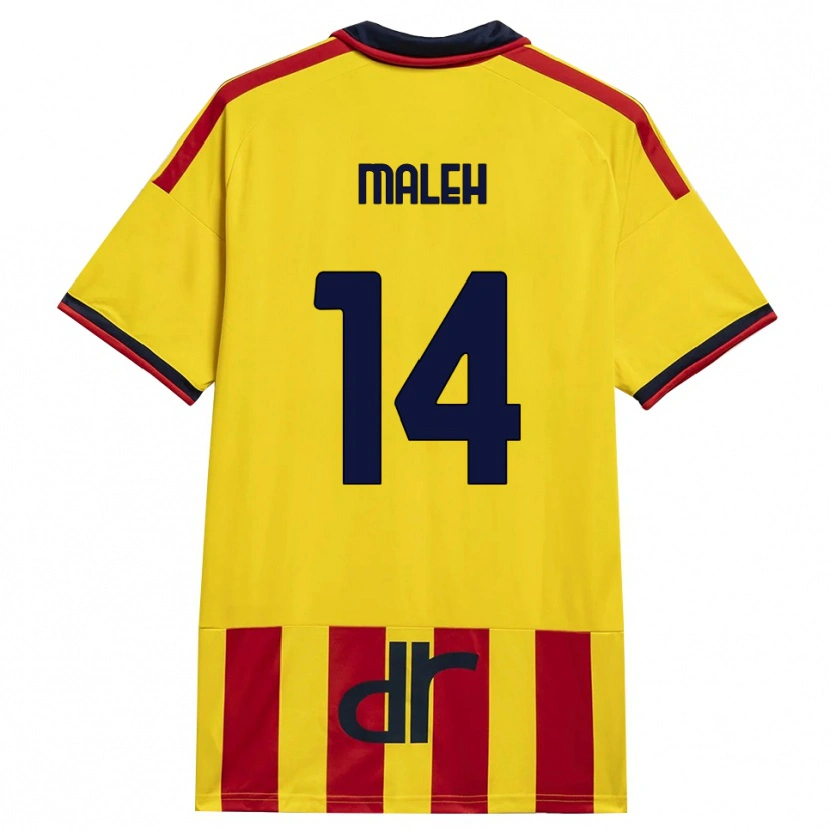 Danxen Män Youssef Maleh #14 Gul Röd Hemmatröja Matchtröjor 2026/27 Tröjor T-Tröja